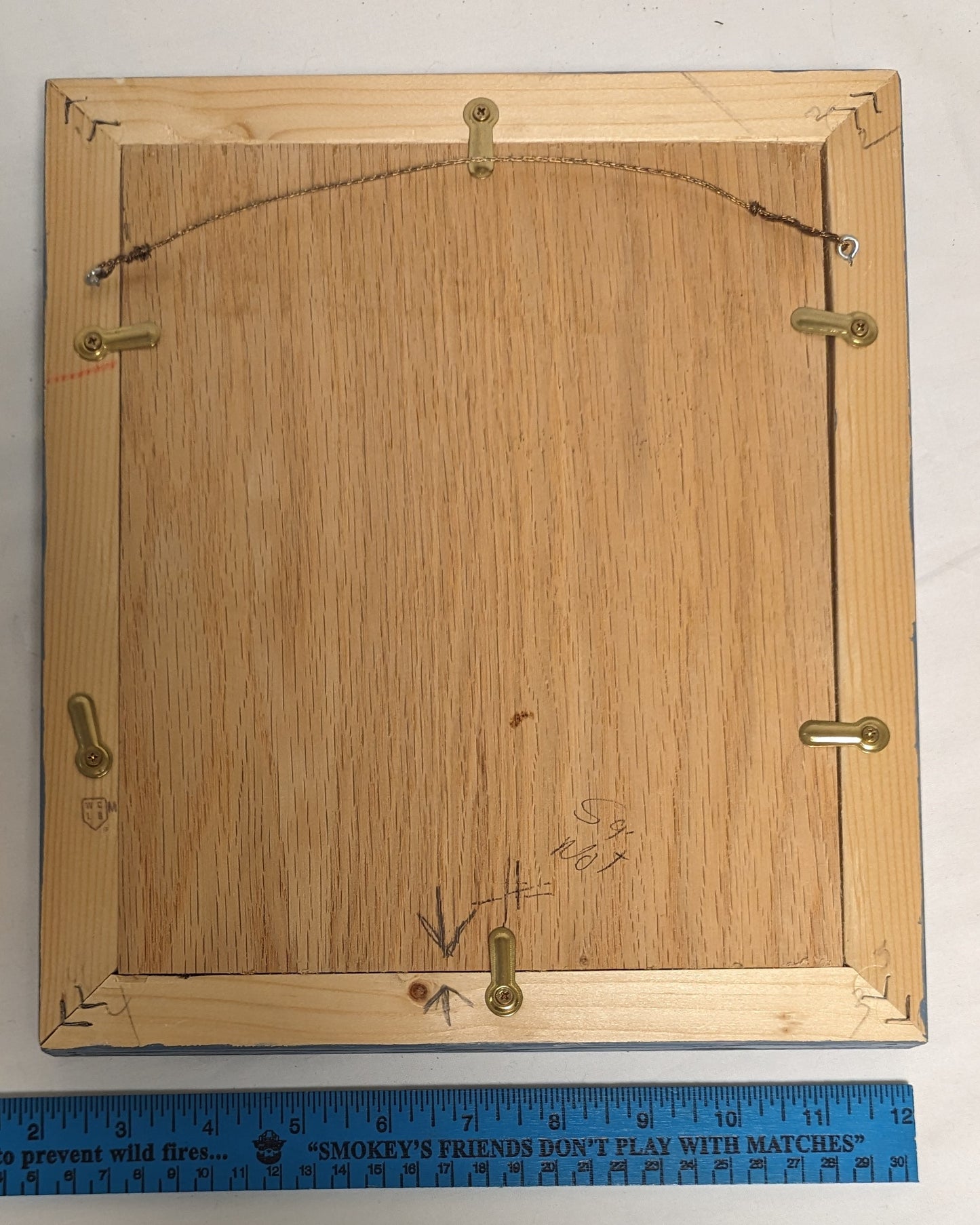 Art Handmade Mixed Media Painting Photo on wood board " Triple Unicorns" Unicorncore