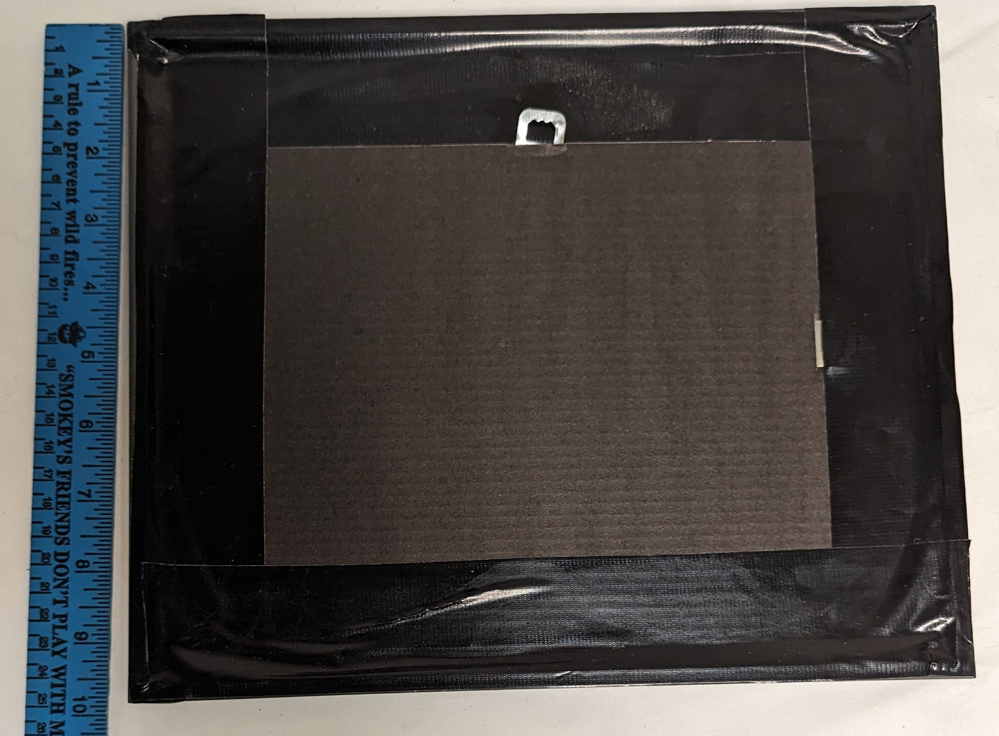 Art By Hand Scroll Sawn " Deer in Forrest " in frame under glass