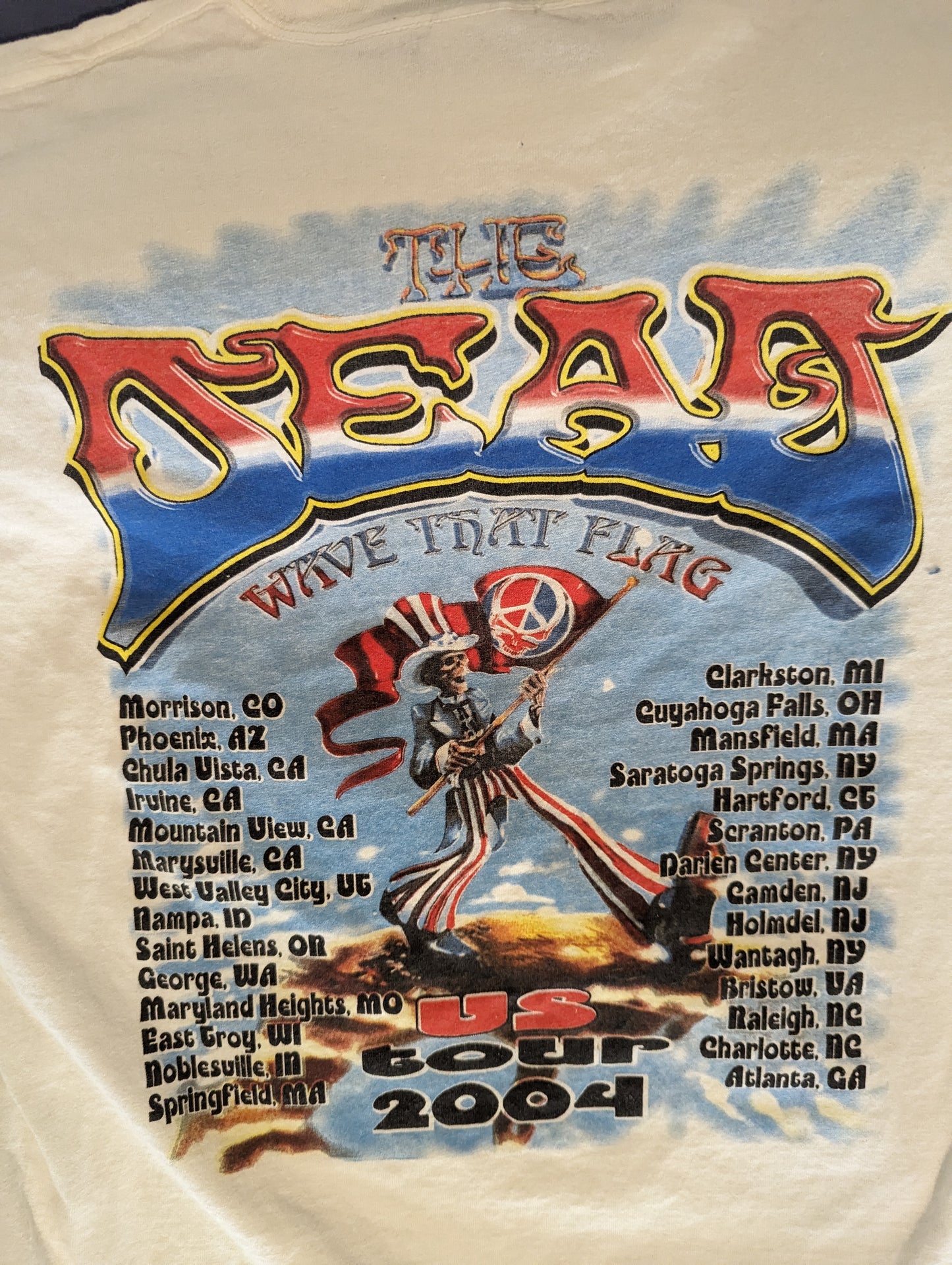 The Dead T Shirt Rare  2004 US Tour ( Like New)