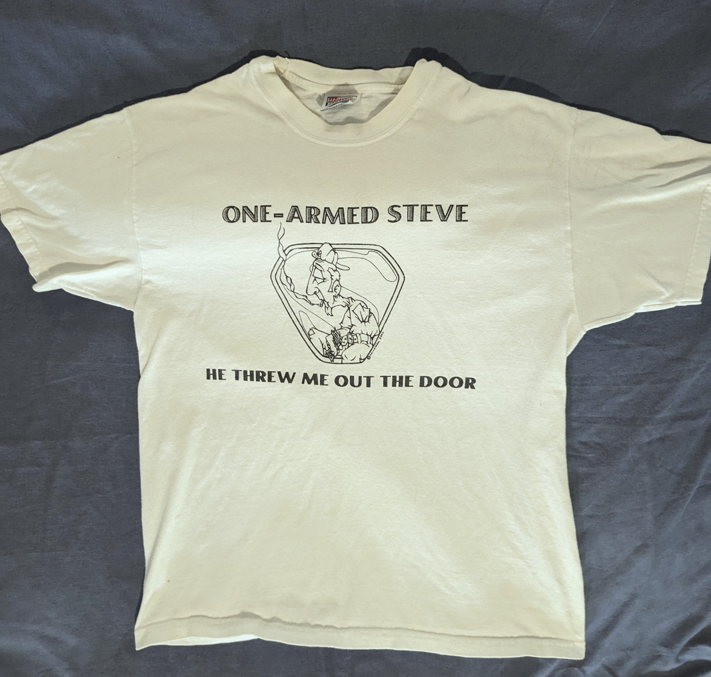 Very Rare T Shirt About a Widespread Panic Song ( One Armed Steve)