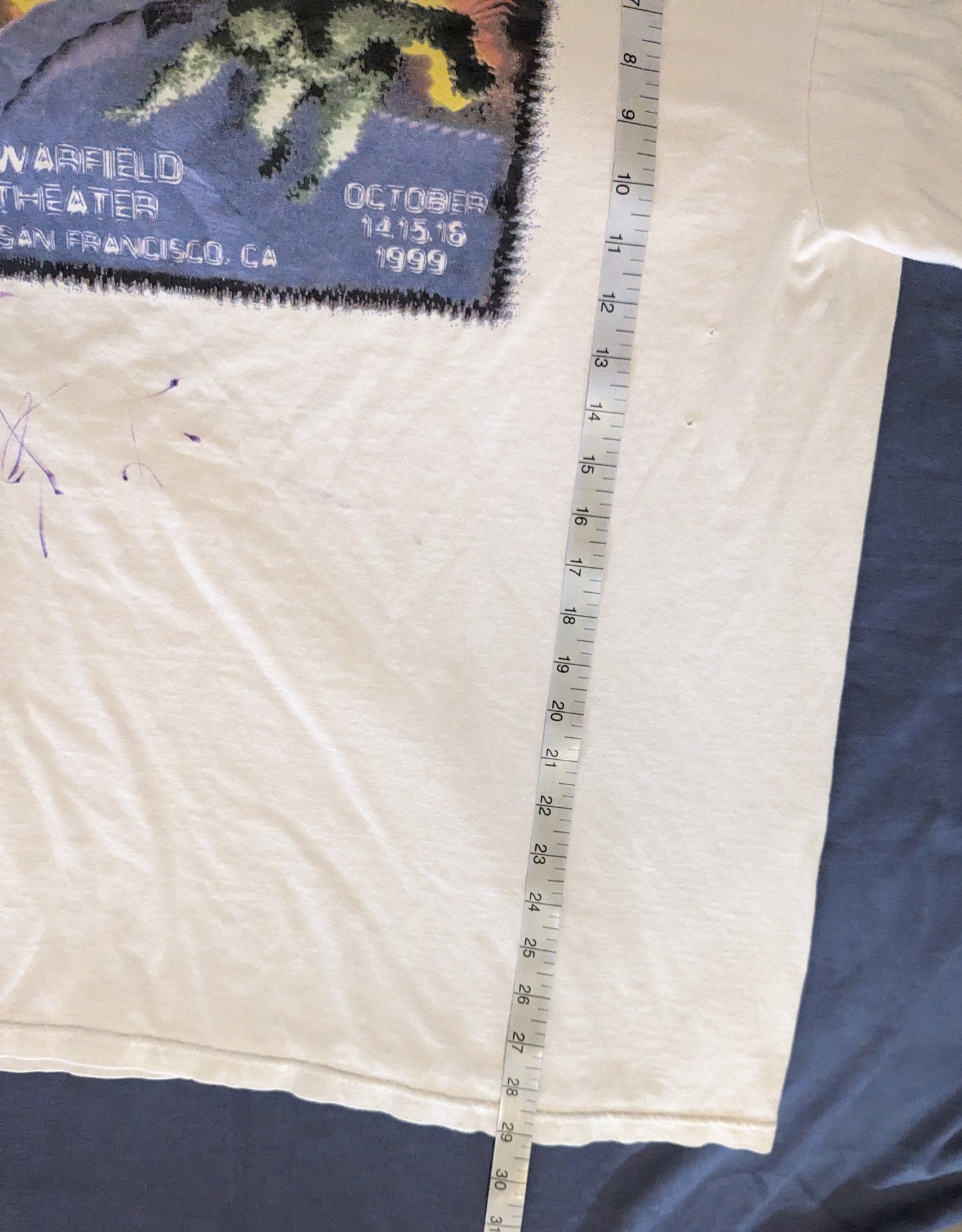 Long Sleeve Show T Shirt The Warfield Theater Widespread Panic