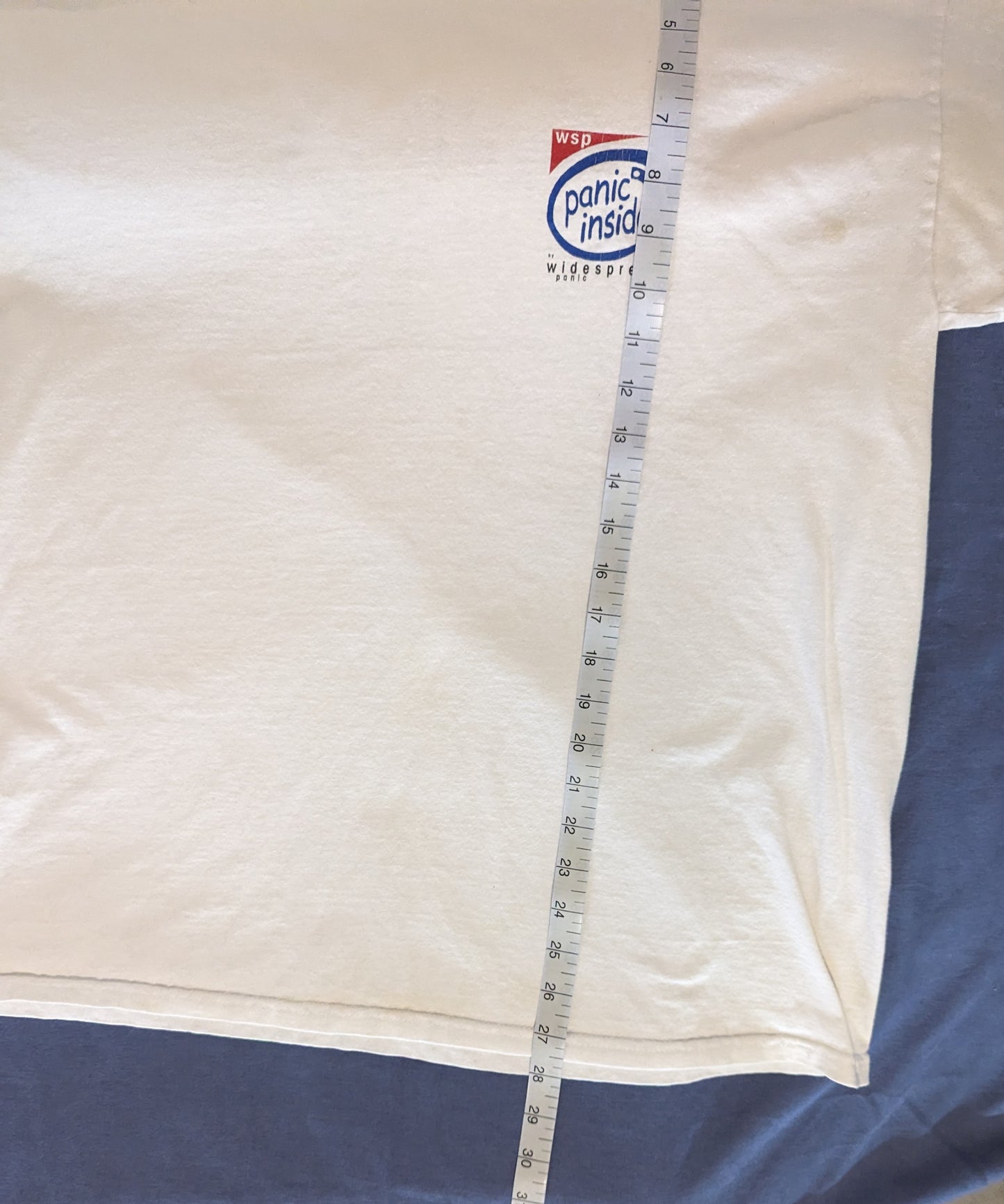 Widespread Panic Band 1998 Tour Lot shirt (WSP) Intel Logo ( Panic Inside )