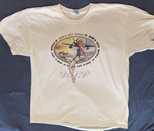 T Shirt Based on Widespread Panic Son Airplane XL Lot Shirt