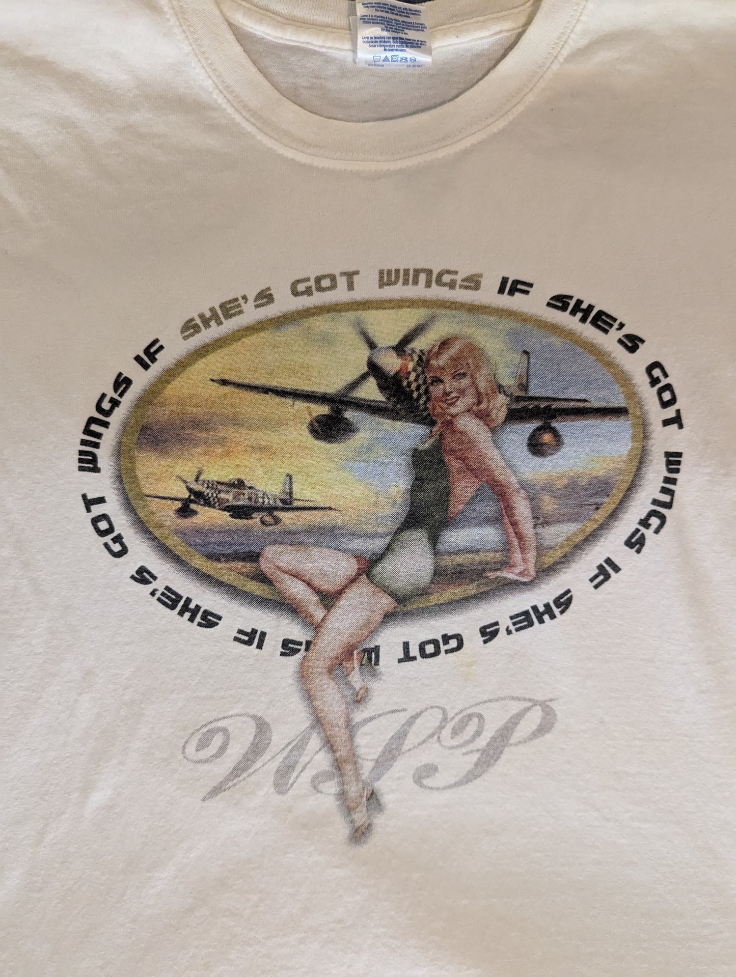 T Shirt Based on Widespread Panic Son Airplane XL Lot Shirt