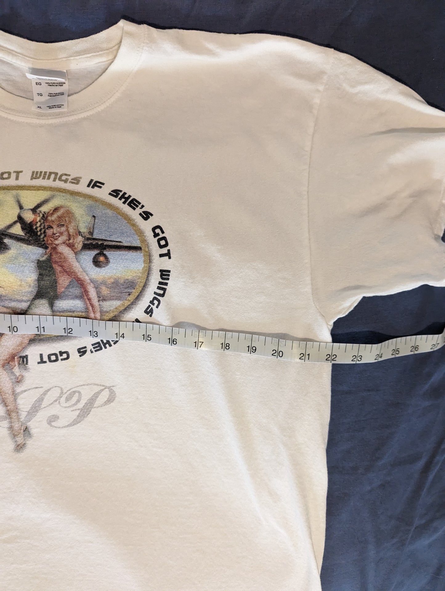 T Shirt Based on Widespread Panic Son Airplane XL Lot Shirt