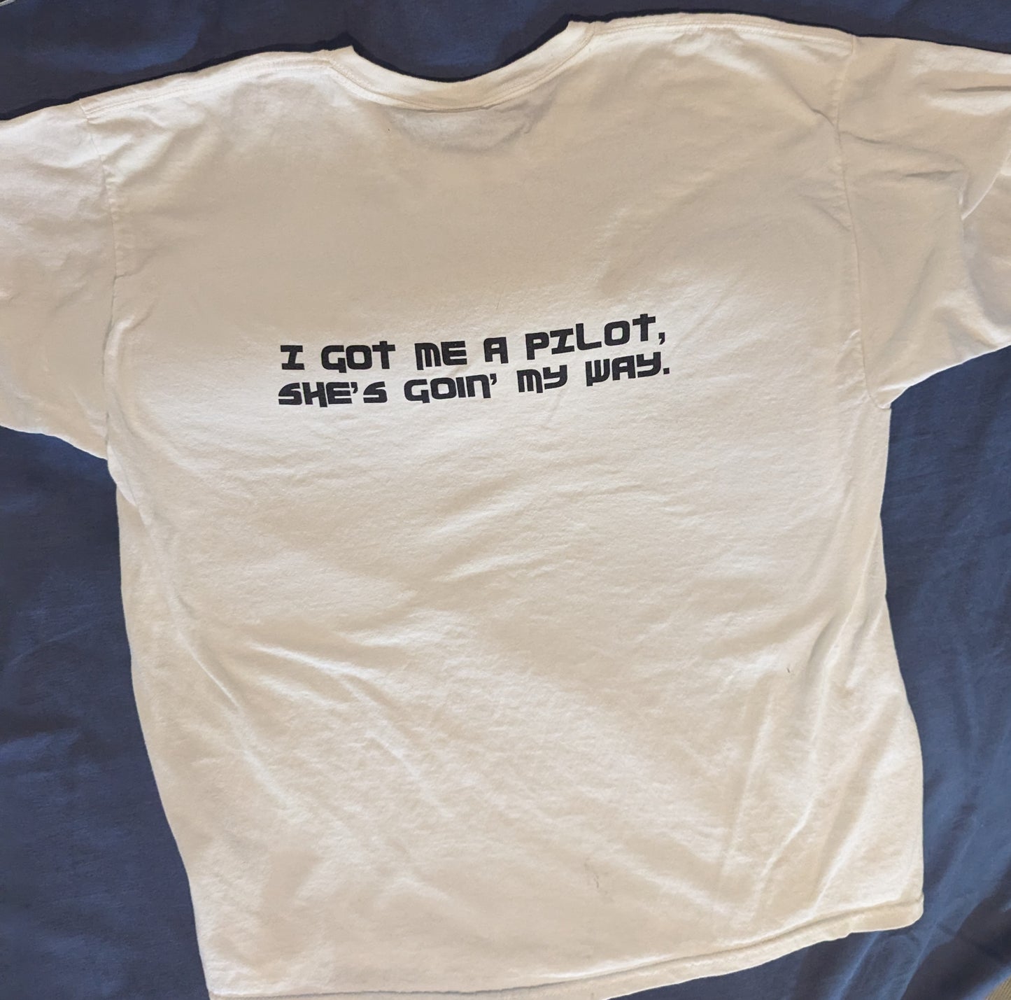 T Shirt Based on Widespread Panic Son Airplane XL Lot Shirt