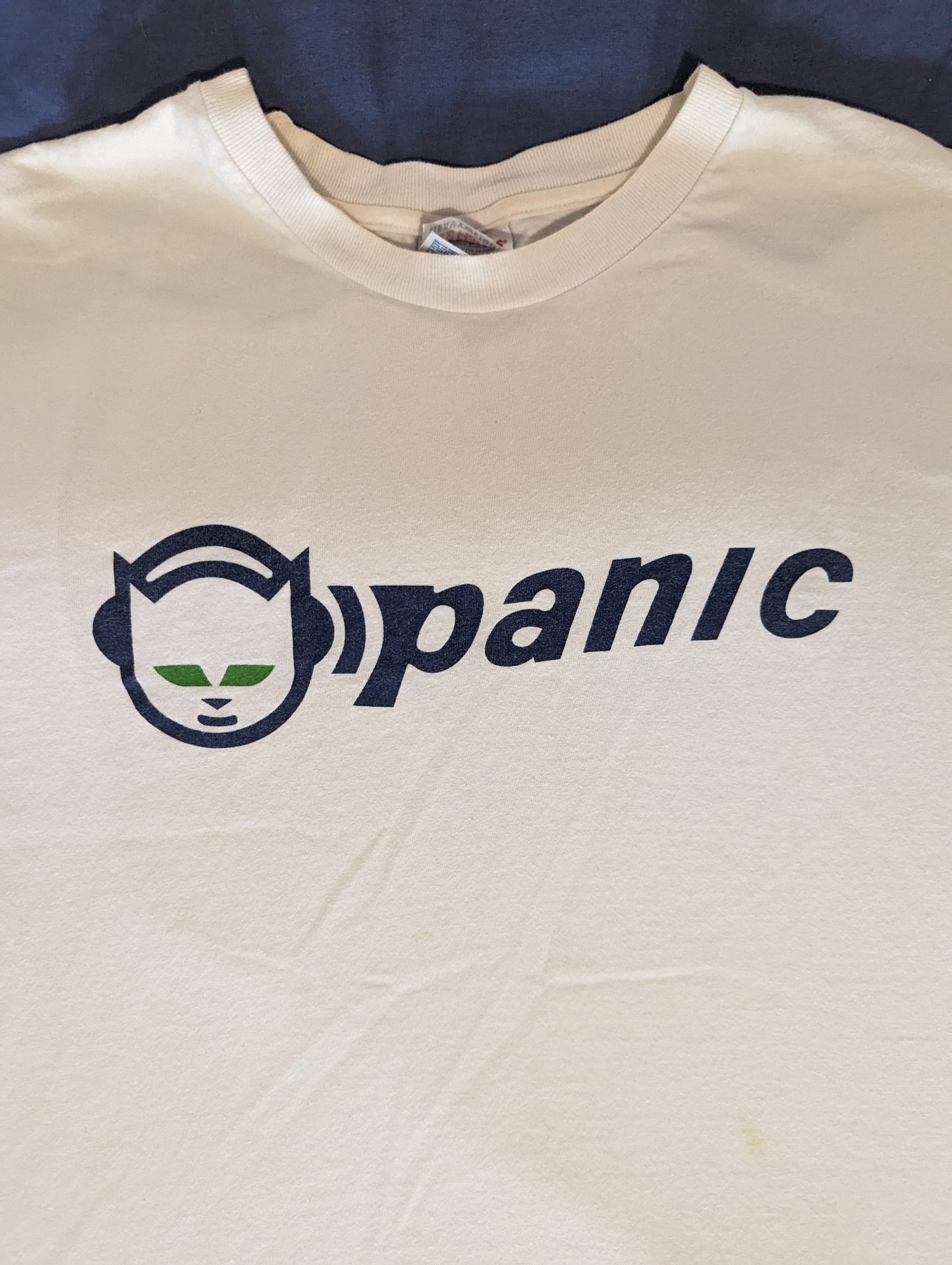 T Shirt Widespread Panic Napster  Cat Logo Lot Shirt