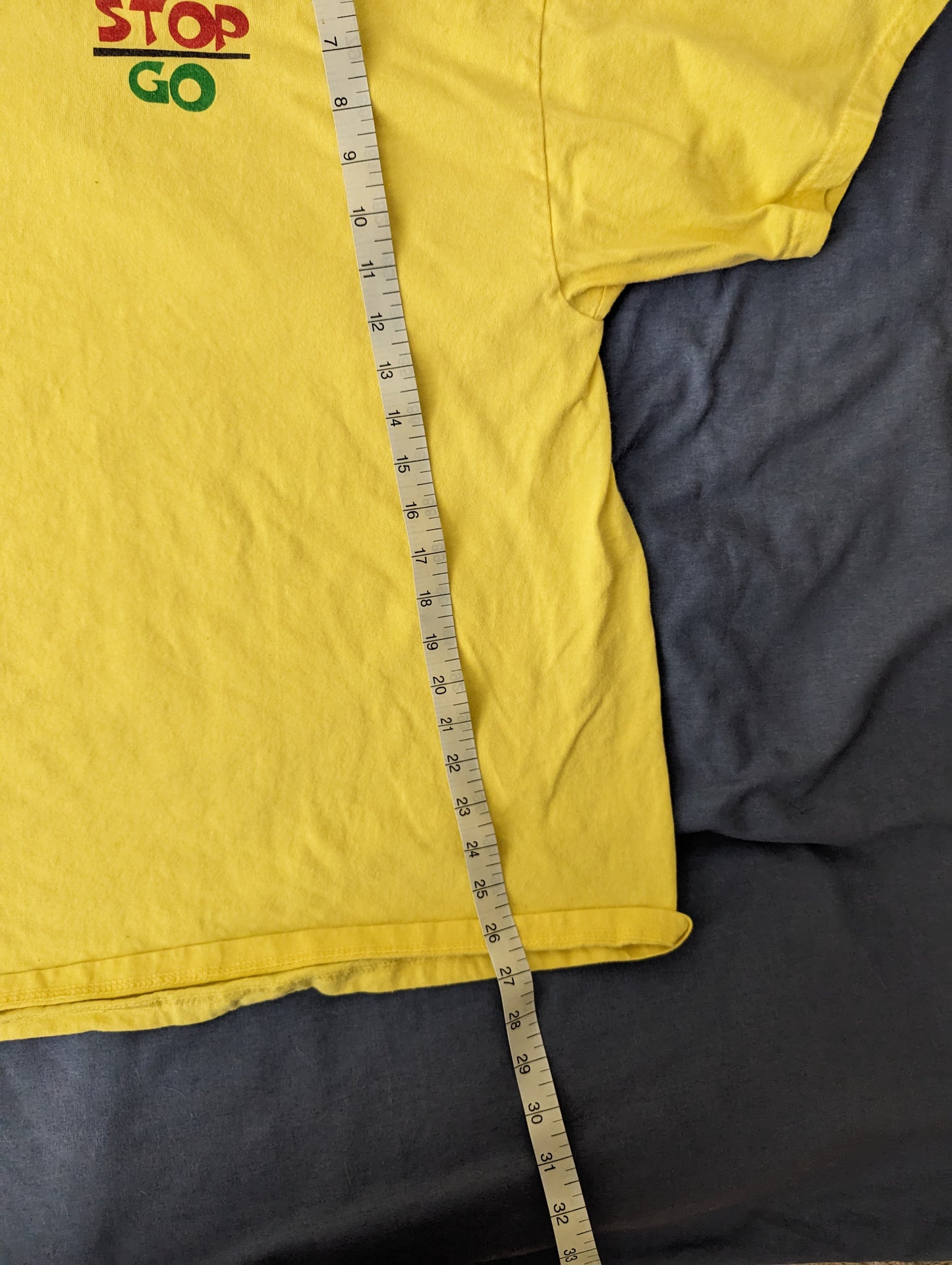 Vintage Yellow Tshirt Rare Widespread Panic Knockoff XL