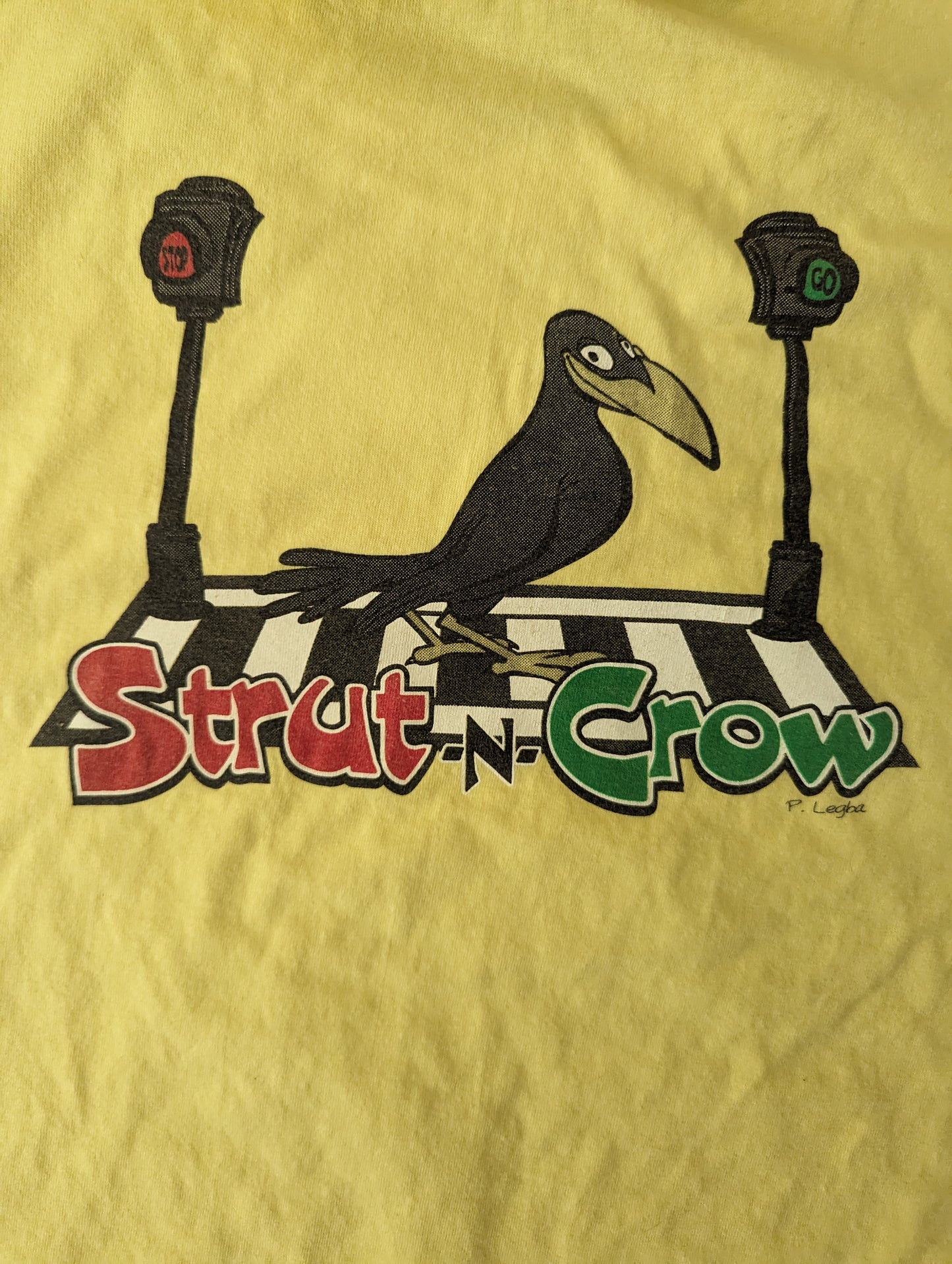 Vintage Yellow Tshirt Rare Widespread Panic Knockoff XL