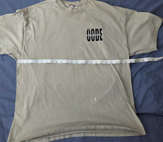 Very Rare TShirt The Code Talkers Olive Green, XL