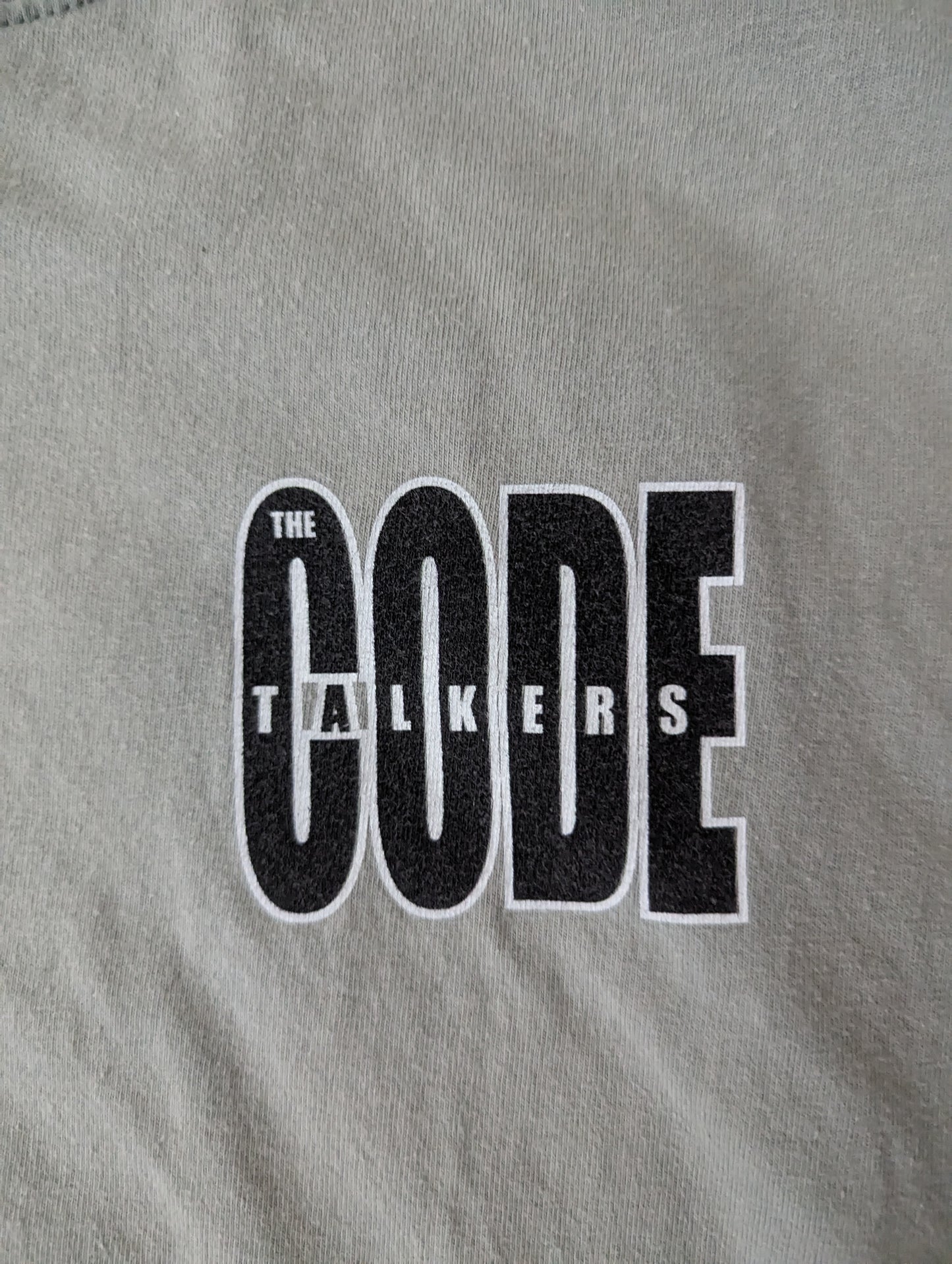 Very Rare TShirt The Code Talkers Olive Green, XL