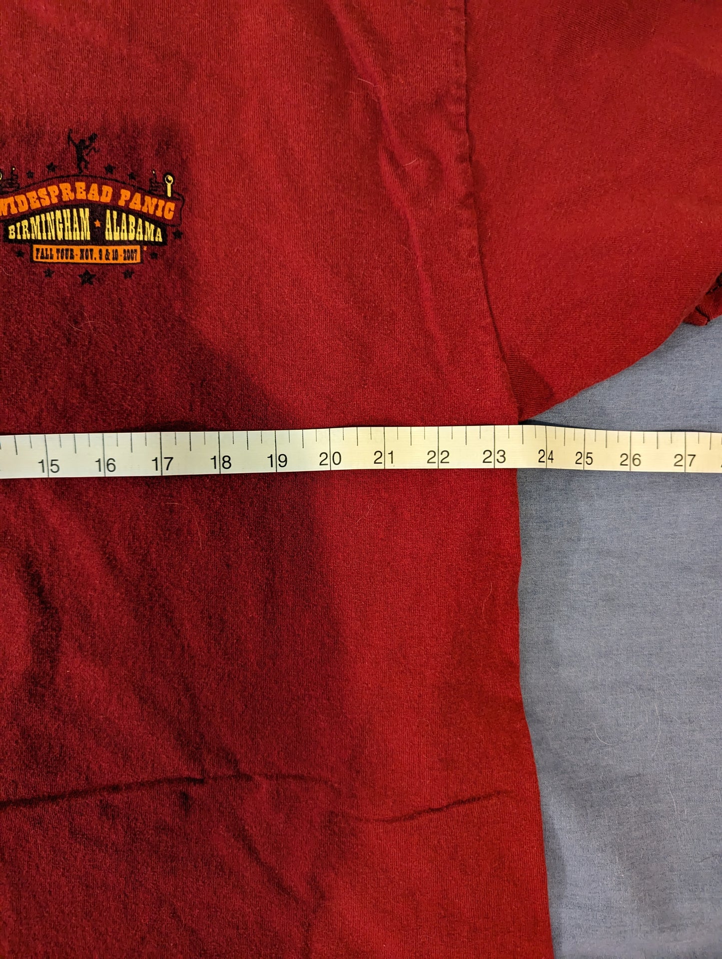 Widespread Panic 2007 Show Shirt XL
